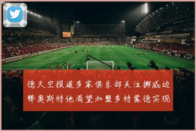 德天空报道多家俱乐部关注挪威边锋奥斯特他渴望加盟多特蒙德实现梦想