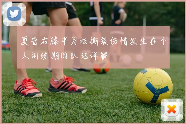 夏普右膝半月板撕裂伤情发生在个人训练期间队记详解